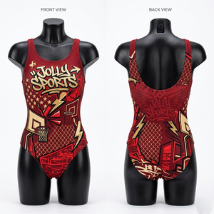 Traje de baño para mujer, 280 GSM, nailon y spandex premium, verde oliva, negro, panel en contraste, logotipo personalizado con parche de PVC. - Product Image 6