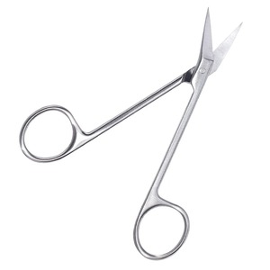 Micro-ciseaux dentaires personnalisés de haute qualité, tête incurvée, lame en acier inoxydable, cisailles angulaires tranchantes, instruments médicaux chirurgicaux - Product Image 5