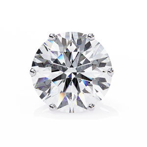 Magnifiques boucles d'oreilles en diamants de laboratoire, or rose, jaune et blanc 14 carats, certifiées IGI, bijoux de fiançailles élégants et tendance, vente en gros pour mariages - Product Image 6