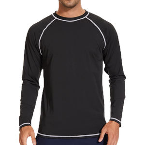 เสื้อกีฬาผื่น MMA แขนยาวแบบสั่งทำแห้งเร็ว - Product Image 4