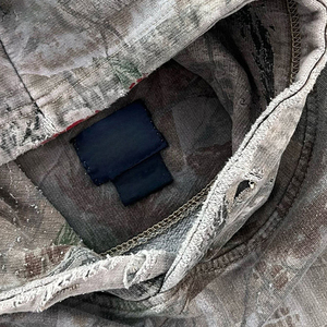 ชุดเสื้อครอปมีฮู้ดและเสื้อวิ่งสองชิ้นสำหรับผู้หญิงโอเวอร์ไซส์มีซิป - Product Image 3