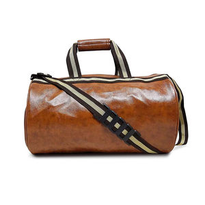 Sacs de voyage pour hommes et femmes avec fermeture à glissière Sac à vêtements en cuir pliable pour le sport et la salle de sport et le compartiment à chaussures - Product Image 6