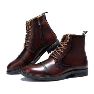 Dernières tendances en matière de chaussures en cuir Chelsea pour hommes, logo/couleur personnalisés, haute qualité, confortables, très vendues - Product Image 5