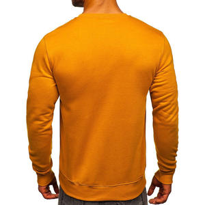 Sudadera informal para hombre en colores sólidos Diseño clásico de ropa de calle con bordado personalizado o serigrafía - Product Image 3