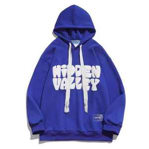 Usine En Gros Coton Polyester Hoodies - 50% Coton 50% Polyester 400gsm Puff Print 3D Foam Print, Mode Pour Hommes En Vrac - Product Image 6