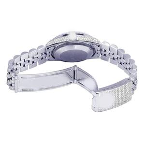 Reloj de diamante de moisannita antiguo triturado con hielo de grado superior más vendido para hombres-Mezcla perfecta de calidad y estilo - Product Image 6