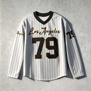 เสื้อยืดสไตล์อเมริกัน Y2K ย้อนยุค แนวสตรีท เทรนดี้ สำหรับผู้ชาย แขนยาว ไซส์ใหญ่ ผ้าบาง ใส่เดี่ยวได้ เหมาะกับฤดูใบไม้ผลิ ฤดูใบไม้ร่วง และฤดูหนาว - Product Image 4