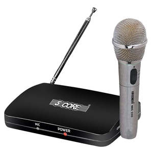 5Core <b>Wireless</b> <b>Microphone</b> Dual Function <b>Wireless</b> - Wired <b>Microphone</b> Microfono Inalambrico - Product Image 1