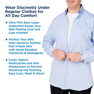 Camisetas Interiores para Uniformes de Hombre, Camisetas Interiores Elegantes para Hospitales y Enfermería, Uniformes Médicos con Logotipo, Camisetas Blancas para Hombre, Camisetas Médicas para Hospital - Product Image 5