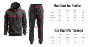 Survêtement 100% coton imprimé de qualité supérieure en gros, surdimensionné, coupe personnalisée, broderie en chenille au design personnalisé - Product Image 4