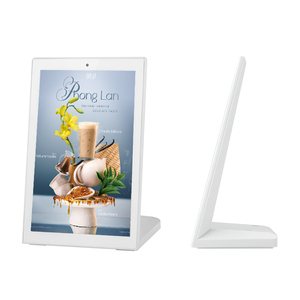 Pantalla táctil de tamaño pequeño Pantalla de publicidad de información de escritorio Android Todo en una tableta - Product Image 1