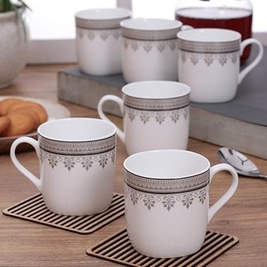 Taza de Porcelana de Lujo con Nuevo Diseño y Gran Capacidad, a Prueba de Fugas y Apta para Lavavajillas, Ideal para Regalos Empresariales - Product Image 3