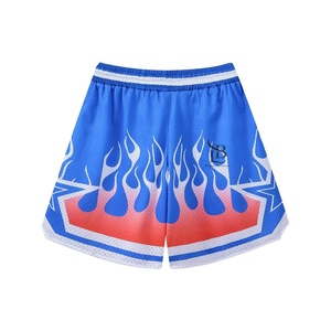 Pantalones Cortos de Malla Sublimados de Secado Rápido para Hombre y Mujer, Unisex, de Baloncesto, Doble Capa, con Certificación BSCI, para Verano - Product Image 1