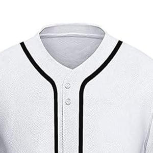 Conjunto de camisetas de béisbol personalizadas para hombre, estampado de rayas por sublimación, camisetas y pantalones de béisbol en blanco, uniforme - Product Image 2