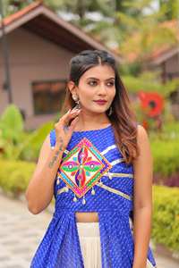 ¡Shree Ram Creación Estilo moderno Navratri Special Gamathi Work Lehenga Choli Lanzamiento pronto! - Product Image 3