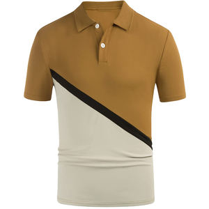 Venta al por mayor mejor precio de los hombres de poliéster de impresión personalizada Logotipo de manga corta unisex Hombres Polos Casual Polo camiseta - Product Image 1