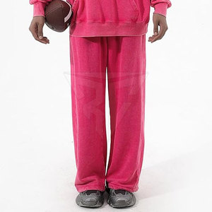 Pantalon sur mesure délavé à l'acide pour hommes, taille adulte, meilleure vente de pantalon délavé à l'acide pour hommes de marque privée de bonne qualité - Product Image 4