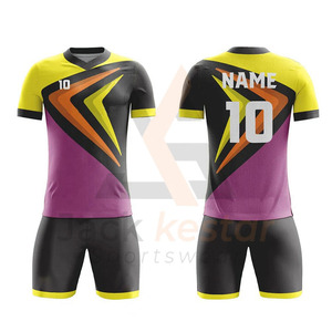 เสื้อเจอร์ซีย์วินเทจใส่เล่นฟุตบอลรุ่นใหม่คุณภาพดีเสื้อเจอร์ซีย์ใส่เล่นฟุตบอลส่วนบุคคลวัสดุแห้งเร็ว - Product Image 1