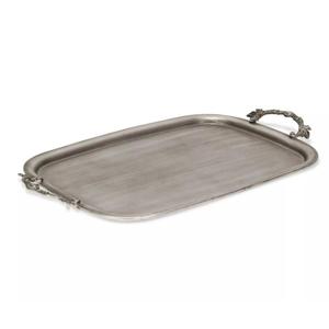 Plateau de service pour restaurants Plateau décoratif design martelé Finition en cuivre Plateaux de haute qualité avec logo personnalisé - Product Image 4