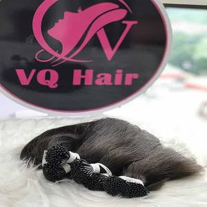 Vente en gros de kératine brune I Tip Extensions de cheveux Double Drawn Remy Bond Style droit européen de VQ Hair - Product Image 5