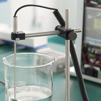 Agitateur magnétique à plaque chauffante BIOBASE Dubaï BK-MS280 avec capteur de température LED PT1000, plaque chauffante en céramique 280°C pour laboratoire et hôpital