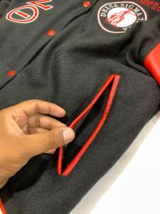 CHAQUETA DELTA SIGMA CHAQUETA VARSIDAD MANGAS ROJAS PURO 2017 - Product Image 6
