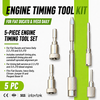Kit d'outils de calage moteur : Goupilles de calage d'arbre à cames et de vilebrequin pour Fiat Ducato Iveco Daily 2.3 3.0 JTD
