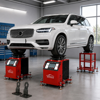 Testeur de suspension intelligent à écran tactile avancé, détecteur de mouvement hydraulique pour véhicules, simulateur routier avec certification CE