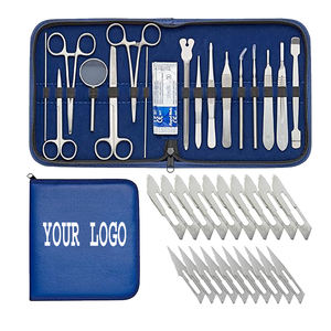 Kit de disección Manual de acero inoxidable, juego de instrumentos para anatomía, biología, medicina veterinaria, estudiantes, Zarnab quirúrgico, 16 Uds. - Product Image 2