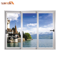 Ventanas Arqueadas de PVC Personalizadas a Precio de Mayoreo, Diseño de Ventana Francesa con Marco de Rejilla de PVC y Vidrio en Forma de Arco