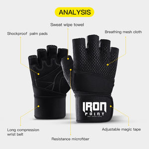 Professionnel unisexe 100% gants de gymnastique en néoprène vêtements de Fitness en gros pour hommes et femmes pour l'haltérophilie - Product Image 2