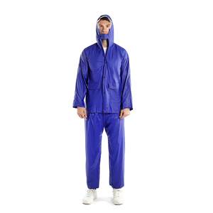 Chubasquero Unisex Anti-UV con cremallera en el pecho transpirable impermeable al aire libre para el trabajo, viajes y actividades de senderismo - Product Image 6