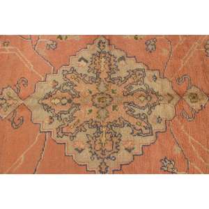 Alfombra Turca Vintage, Alfombra Extra Grande de 11.1x14.7 pies (337x448 cm), Alfombra de Lana con Diseño de Patchwork Naranja - Product Image 5