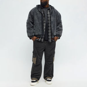 เสื้อฮู้ดผู้ชายแบบกำหนดเองซักได้มีซิปมีฮู้ดสำหรับผู้ชายโดย Marfa International - Product Image 2