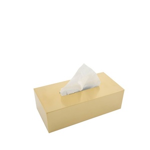 Porte-mouchoirs en laiton unique Bonne serviette Emballage étagère Toilette en tissu Or Salle de bain pour une taille personnalisée - Product Image 6