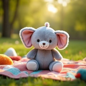 Peluche Promocional de Elefante Bebé Calentable Warmies Minis - Product Image 3