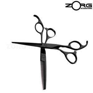 Ciseaux de coupe de cheveux hautement polis ciseaux d'amincissement des dents meilleure qualité coiffeur professionnel d'amincissement professionnel - Product Image 3