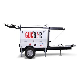 Torre de luz con motor Lister Petter 33 kVA Máquina única Trifásico frío-Cabina súper silenciosa para satisfacer su solicitud - Product Image 1