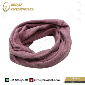 Automne mode femmes solide décontracté Beanie confortable et chaud Bonnet avec écharpe de haute qualité en vente pas cher pour la plage - Product Image 3