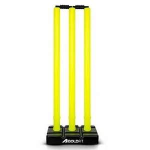 Celipex Private Limited Haute qualité Meilleure vente Souches de cricket en plastique blanchi et poli Lot de 3 Souches - Product Image 3