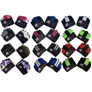 Bandes de soutien pour poignets en néoprène, robustes et légères, pour la musculation et le powerlifting - Unisexe - Product Image 1