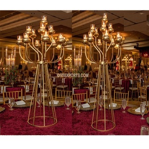 Candelabro de Metal para decoración de boda, soporte de 16 brazos, venta al por mayor - Product Image 1