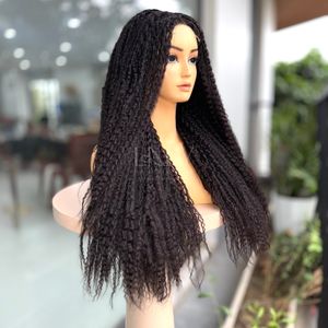 Perruques de Qualité Supérieure, Magnifiques, en Cheveux Humains Véritables, 100% Cheveux Humains Vietnamiens, Lisses Crépus, Couleur Personnalisable, Perruque avec Closure 2025 - Product Image 3