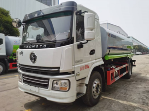 CHACMAN 15000 Litres Hubei 4x2 Euro 6 Camion-citerne à eau à transmission manuelle pour les fermes - Product Image 6