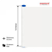 Protection de carrosserie Roadpower Durable PET PPF Venture Shield 1,5M*15M 8,5MM avec haute résistance aux chocs, idéale pour la protection de la carrosserie