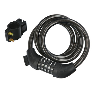 Cavo a Spirale per Bicicletta con Combinazione 12 mm. x 120 cm. - Product Image 1