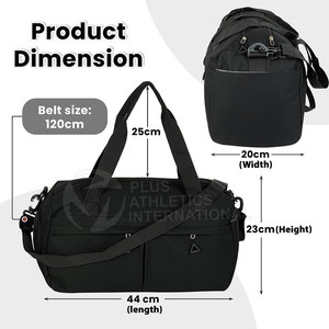 Sac de voyage durable avec compartiment principal spacieux et sac de sport léger à bandoulière réglable - Product Image 2