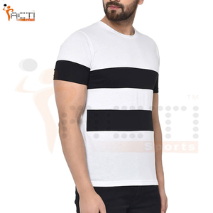 Camisetas de Manga Corta para Hombre, Nuevo Diseño, con Logotipo Personalizado Impreso, 100% Algodón Jersey, Diseño Sólido, Hechas en Pakistán - Product Image 2