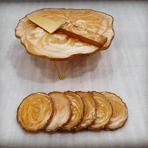 Molde de Resina Artificial para Queso, Soporte para Tartas - Product Image 1