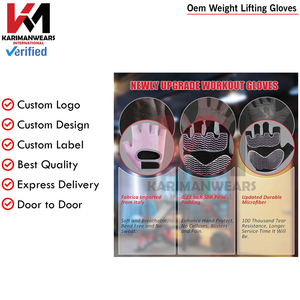 OEM and ODM Customized Design Custom Logo Weightlifting Wrist Support Gym <b>Equipment</b> Workout Training <b>Weight</b> <b>Lifting</b> Gloves - Product Image 4